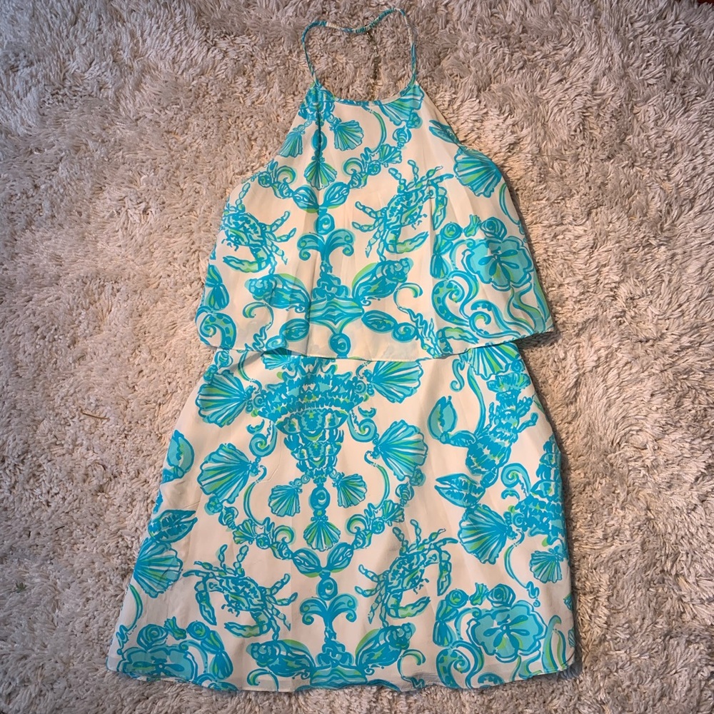 Unique L. Pulitzer Silk Cocktail/Date dress